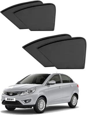 G ILIKA Side Window Sun Shade For Tata Zest(Black)
