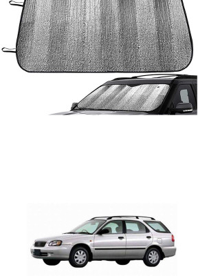 GONAMA Windshield Sun Shade For Maruti Suzuki Baleno(Silver)