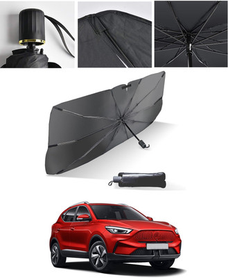 AYW Windshield Sun Shade For MG ZS EV(Black, Silver)