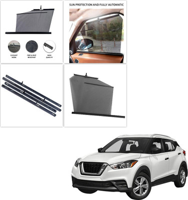 SS FOR YOUR SMART NEEDS Side Window Sun Shade For Nissan Kicks(Black)