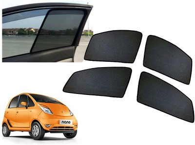 AUTO PEARL Side Window Sun Shade For Tata Nano(Black)