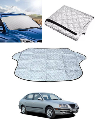 RKPSP Windshield Sun Shade For Hyundai Elantra(Silver)