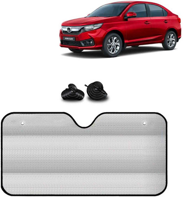 Kingsway Windshield, Dashboard, Rear Window Sun Shade For Honda Amaze(Silver)