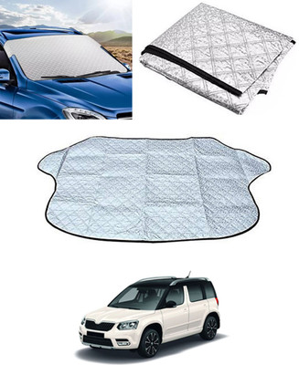 RKPSP Windshield Sun Shade For Skoda Yeti(Silver)