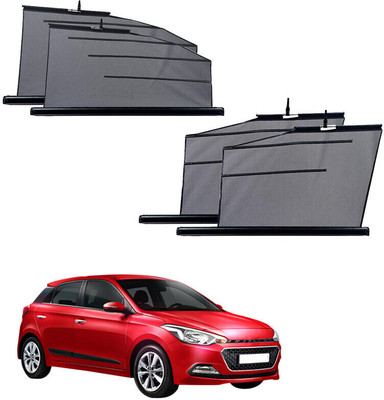 SS FOR YOUR SMART NEEDS Side Window Sun Shade For Hyundai Elite i20(Black)