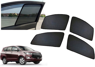 AUTO PEARL Side Window Sun Shade For Toyota Innova Crysta(Black)