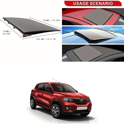 XZRTZ Sun Roof Sun Shade For Nissan Kicks(Black)