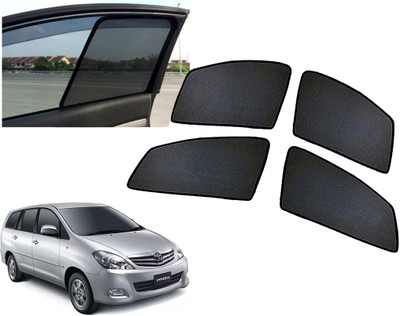 AUTO PEARL Side Window Sun Shade For Toyota Innova(Black)