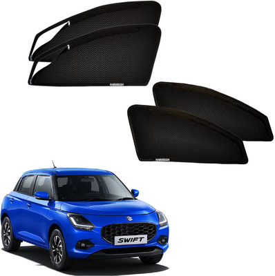 HARKRISH Side Window Sun Shade For Maruti Suzuki New Swift(Black)