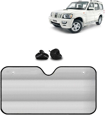 Kingsway Windshield, Dashboard, Rear Window, Side Window Sun Shade For Mahindra Scorpio(Silver)