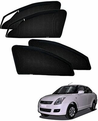 G ILIKA Rear Window, Side Window Sun Shade For Maruti Suzuki Swift Dzire(Black)
