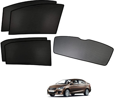 KOZDIKO Side Window, Rear Window Sun Shade For Maruti Suzuki Ciaz(Black)