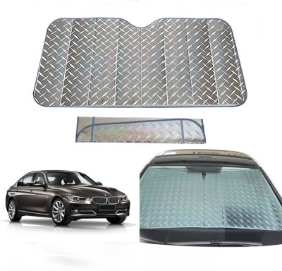 AUTO PEARL Dashboard, Windshield Sun Shade For BMW 3 Series(Grey)