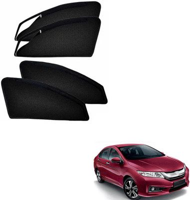 PEEPS STORE Side Window Sun Shade For Honda City(Black)