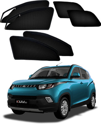 PEEPS STORE Side Window Sun Shade For Mahindra KUV 100(Black)