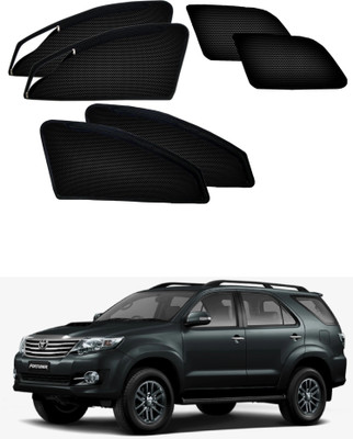 PEEPS STORE Side Window Sun Shade For Toyota Fortuner Old(Black)