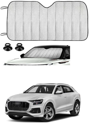 GONAMA Rear Window Sun Shade For Audi Universal For Car(Silver)