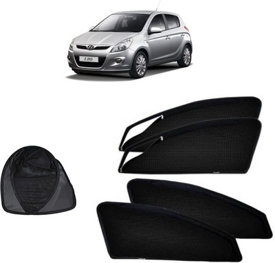Magnetic Side Window Sun Shade For Hyundai i20(Black)