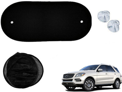 Automotive Prist Rear Window Sun Shade For Mercedes Benz ML350(Black)