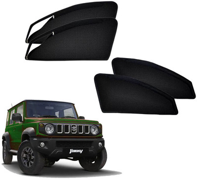HARKRISH Side Window Sun Shade For Maruti Suzuki(Black)