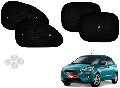 Automotive Prist Side Window Sun Shade For Ford Aspire(Black)