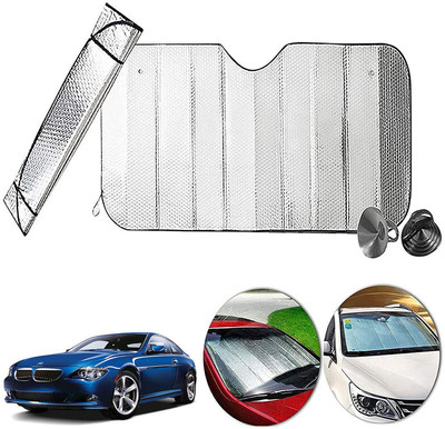 AUTO PEARL Dashboard, Windshield Sun Shade For BMW 6 Series(Silver)