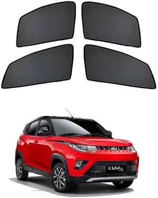 RAKRISH Rear Window, Side Window Sun Shade For Mahindra KUV 100(Black)