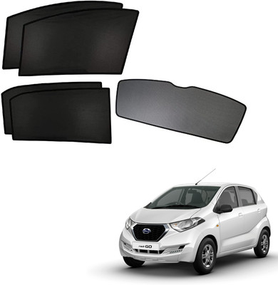 KOZDIKO Side Window, Rear Window Sun Shade For Datsun Redi GO(Black)