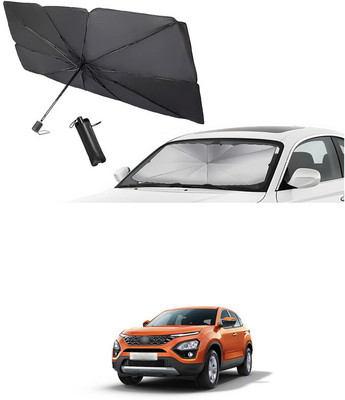GONAMA Windshield Sun Shade For Tata Universal For Car(Silver)