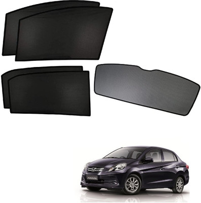 KOZDIKO Side Window, Rear Window Sun Shade For Honda Amaze(Black)