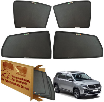 WolkomHome Side Window Sun Shade For MG Universal For Car(Black)
