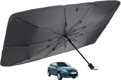 MOCKHE Windshield Sun Shade For Maruti Suzuki Swift Dzire(Silver)