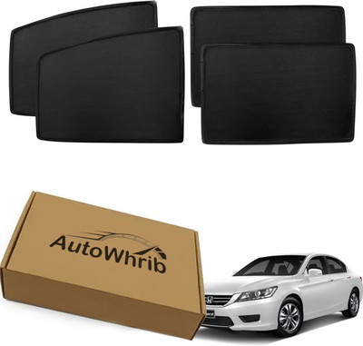 Autowhrib Side Window Sun Shade For Honda Accord(Black)