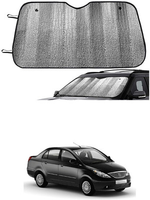 GONAMA Dashboard Sun Shade For Tata Universal For Car(Silver)