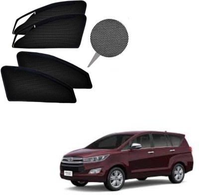 RAKRISH Rear Window, Side Window Sun Shade For Tata Innova Crysta(Black)