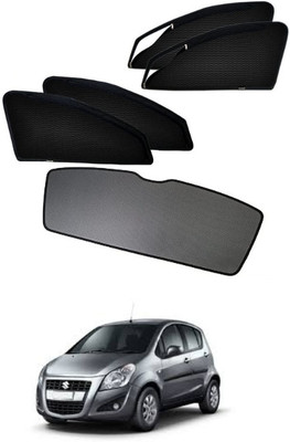 RAKRISH Rear Window, Side Window Sun Shade For Maruti Suzuki Ritz(Black)