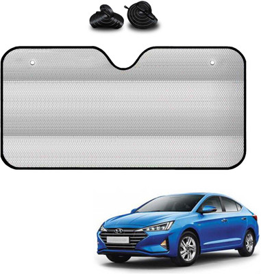 COSMOGEAR Windshield, Dashboard, Rear Window Sun Shade For Hyundai Elantra(Silver)
