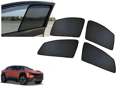 AUTO PEARL Side Window Sun Shade For Mahindra(Black)