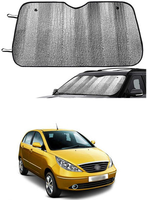 GONAMA Windshield Sun Shade For Tata Indica Vista(Silver)