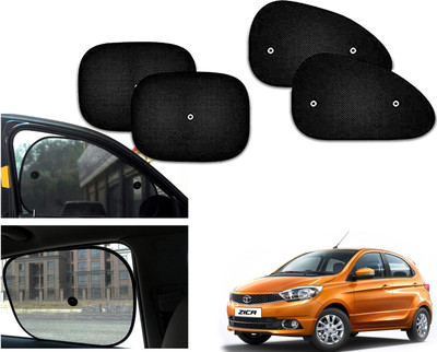 PEEPS STORE Side Window Sun Shade For Tata Zica(Black)