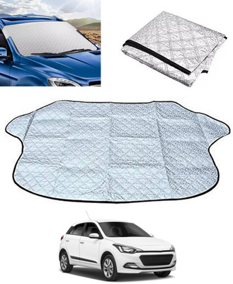 monolive Windshield Sun Shade For Hyundai Elite i20(Silver)