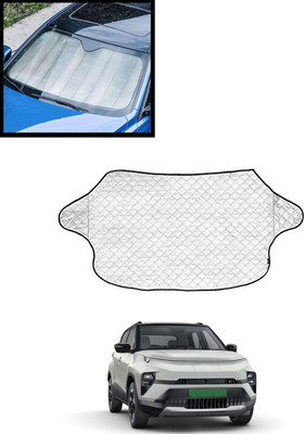 AYW Windshield Sun Shade For Tata Punch EV(Silver)