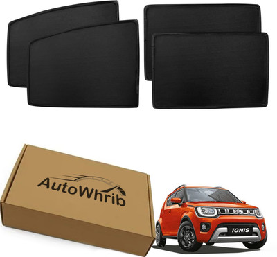 Autowhrib Side Window Sun Shade For Maruti Suzuki Ignis(Black)