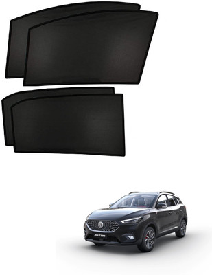 AuTO ADDiCT Side Window Sun Shade For MG Astor(Black)