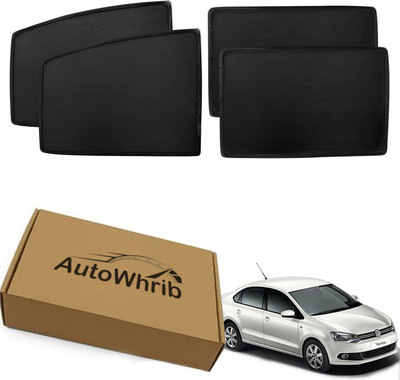 Autowhrib Side Window Sun Shade For Volkswagen Universal For Car(Black)