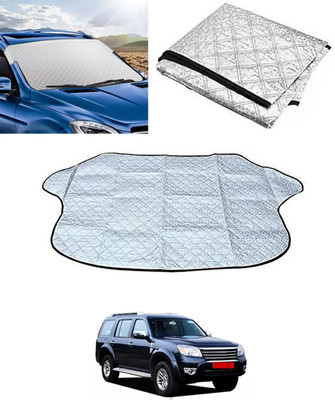 RKPSP Windshield Sun Shade For Ford Universal For Car(Silver)