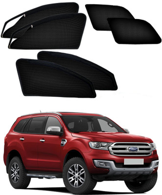 PEEPS STORE Side Window Sun Shade For Ford Endeavour(Black)