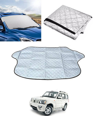 RKPSP Windshield Sun Shade For Mahindra Scorpio(Silver)