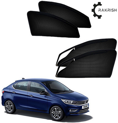SHANKARAI Rear Window, Side Window Sun Shade For Tata Tigor(Black)