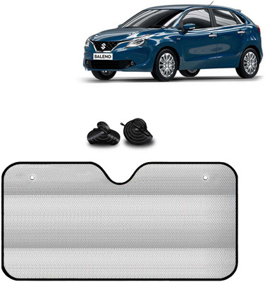 Kingsway Windshield, Dashboard, Rear Window Sun Shade For Maruti Suzuki Baleno(Silver)